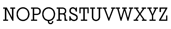 Affix Regular Font UPPERCASE