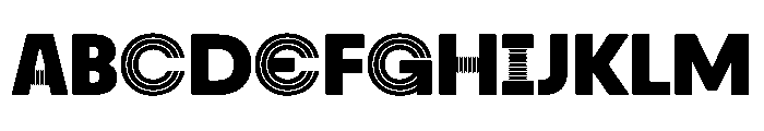 Aform Regular Font UPPERCASE