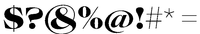 Africa Dryland Font OTHER CHARS