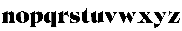Africa Dryland Font LOWERCASE