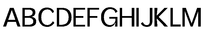 AfrikaSans Regular Font UPPERCASE