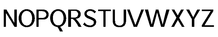 AfrikaSans Regular Font UPPERCASE
