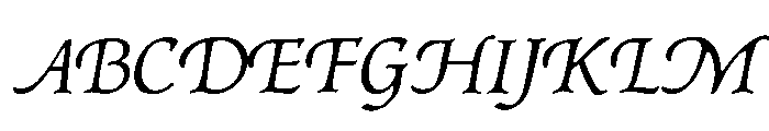 Afton Regular Font UPPERCASE