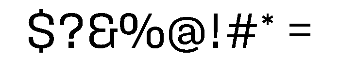 Aglet Sans Variable Light Font OTHER CHARS