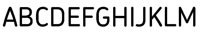 Aglet Sans Variable Medium Font UPPERCASE