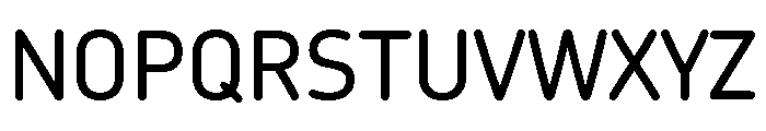 Aglet Sans Variable Medium Font UPPERCASE