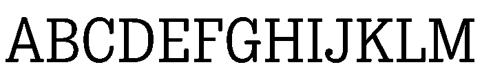 Aglet Slab Variable Light Font UPPERCASE