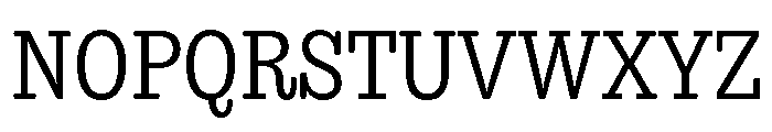 Aglet Slab Variable Light Font UPPERCASE