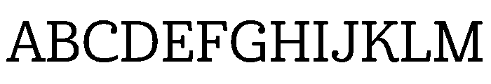 Aglet Slab Variable Medium Font UPPERCASE