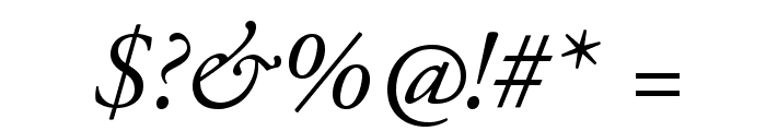 AGaramondPro-Italic Font OTHER CHARS