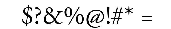 AGaramondPro-Regular Font OTHER CHARS