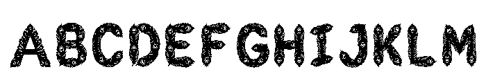 Aga Regular Font UPPERCASE