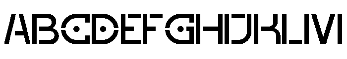 Agalio Regular Font UPPERCASE