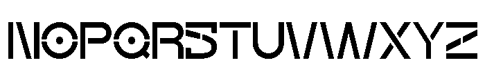 Agalio Regular Font UPPERCASE