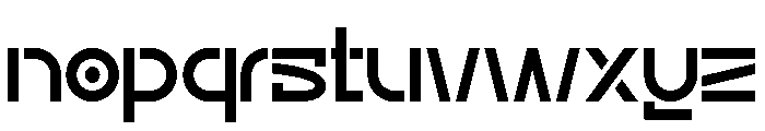 Agalio Regular Font LOWERCASE