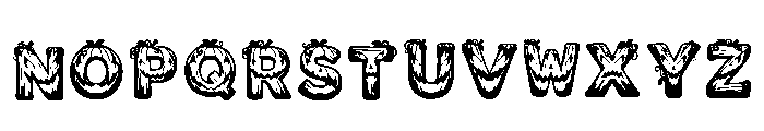 Agapanthus Regular Font UPPERCASE