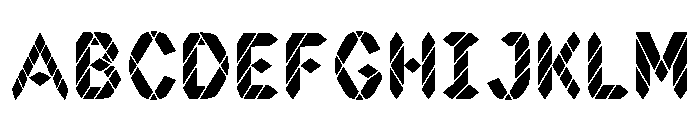 Agata Regular Font UPPERCASE