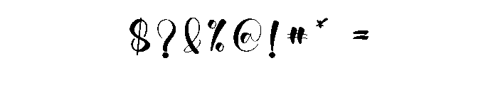 Agatha1 Font OTHER CHARS