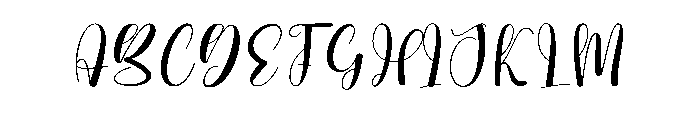 Agatha1 Font UPPERCASE