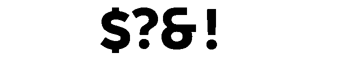Agatic Font OTHER CHARS