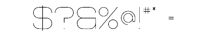 Agelast Space Font OTHER CHARS