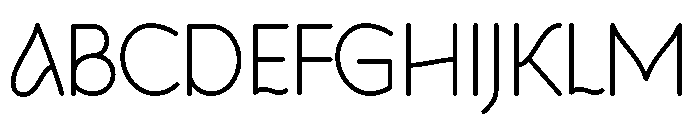 Agella Font UPPERCASE