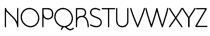 Agella Font UPPERCASE