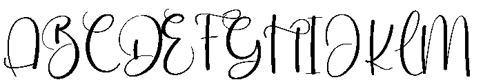 Agenda Activity Font UPPERCASE