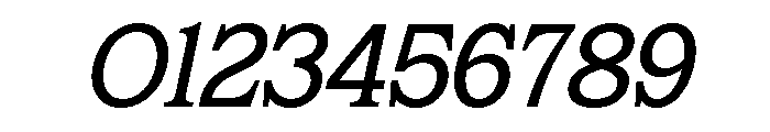 Agerlas Italic Font OTHER CHARS