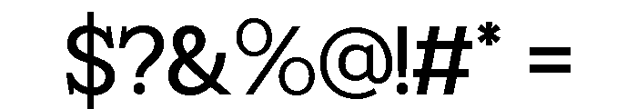 Agerlas Regular Font OTHER CHARS