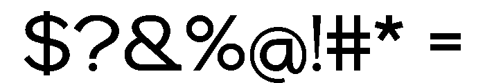 Agern Font OTHER CHARS