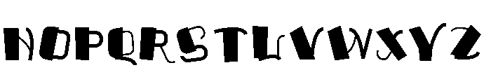 Agery Regular Font UPPERCASE
