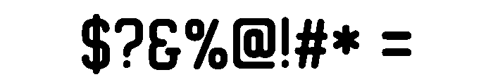 Agetron Font OTHER CHARS
