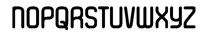 Agetron Font UPPERCASE