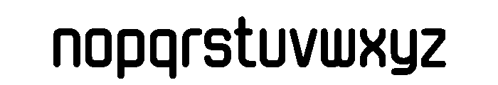 Agetron Font LOWERCASE