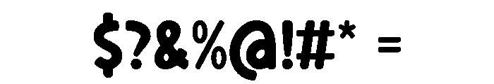Agglonii Font OTHER CHARS