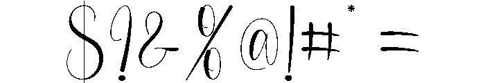 Aghata Font OTHER CHARS