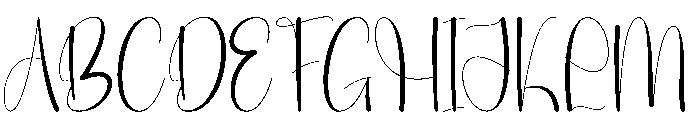 Aghata Font UPPERCASE