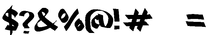 Agifte Font OTHER CHARS