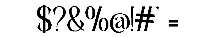 Agifter-Regular Font OTHER CHARS