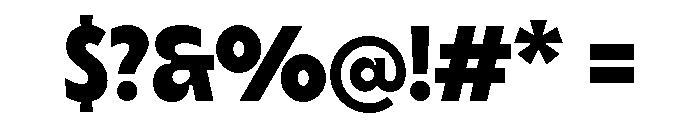 Agilov Regular Font OTHER CHARS