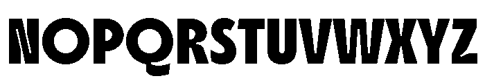 Agilov Regular Font UPPERCASE