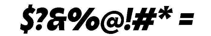 Agilov Slant Regular Font OTHER CHARS
