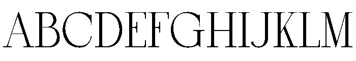 Agiona Font UPPERCASE
