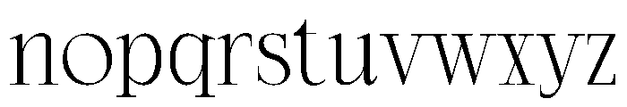 Agiona Font LOWERCASE