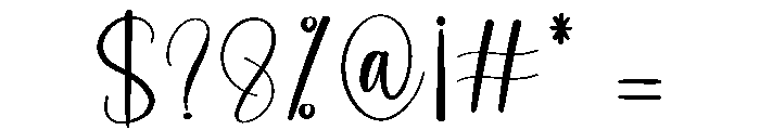 Agista Font OTHER CHARS