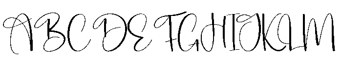 Agista Font UPPERCASE