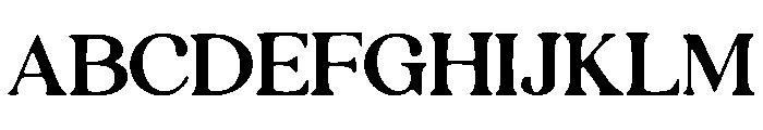 Aglatia Regular Font UPPERCASE