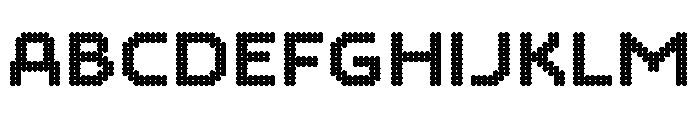 Agnotech Regular Font UPPERCASE
