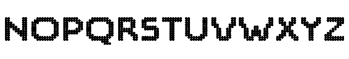 Agnotech Regular Font UPPERCASE